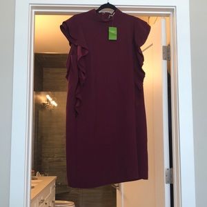 Kate Spade flutter sleeve dress